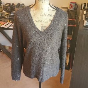 American Eagle Outfitters sequined sweater size La